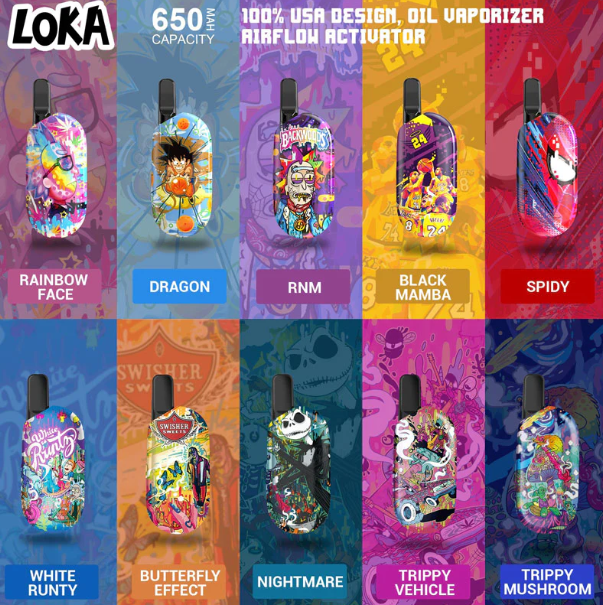 LOKA Vaporizer Battery 650mAh - BudsFeed LOKA Vaporizer Battery 650mAh - BudsFeed