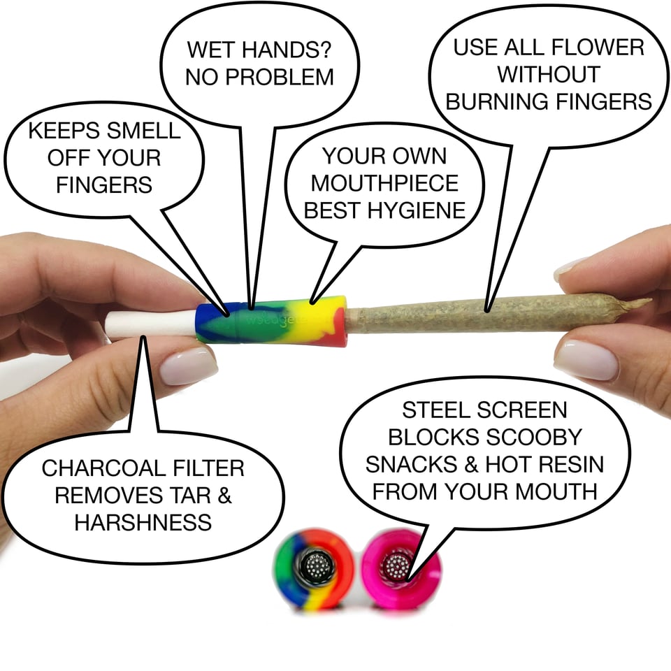 CoughLess Smoke Smoothing & Cooling Filter Tips - BudsFeed